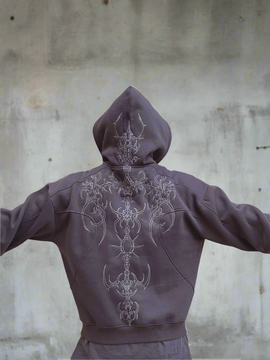 THE MOBSTER ZIP-UP HOODIE