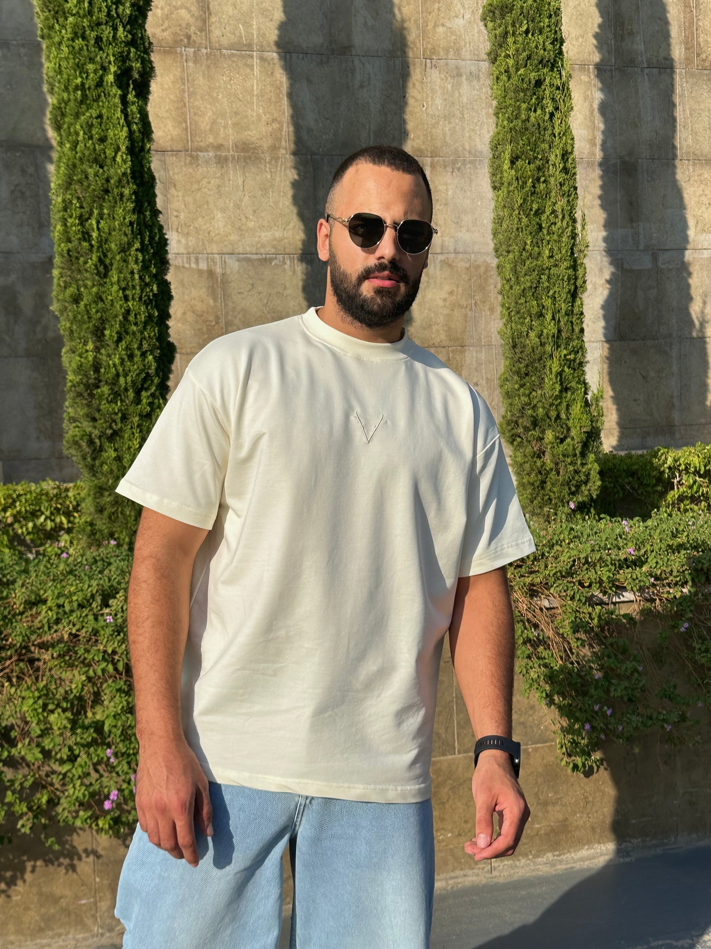 V Stamp Off-White T-shirt