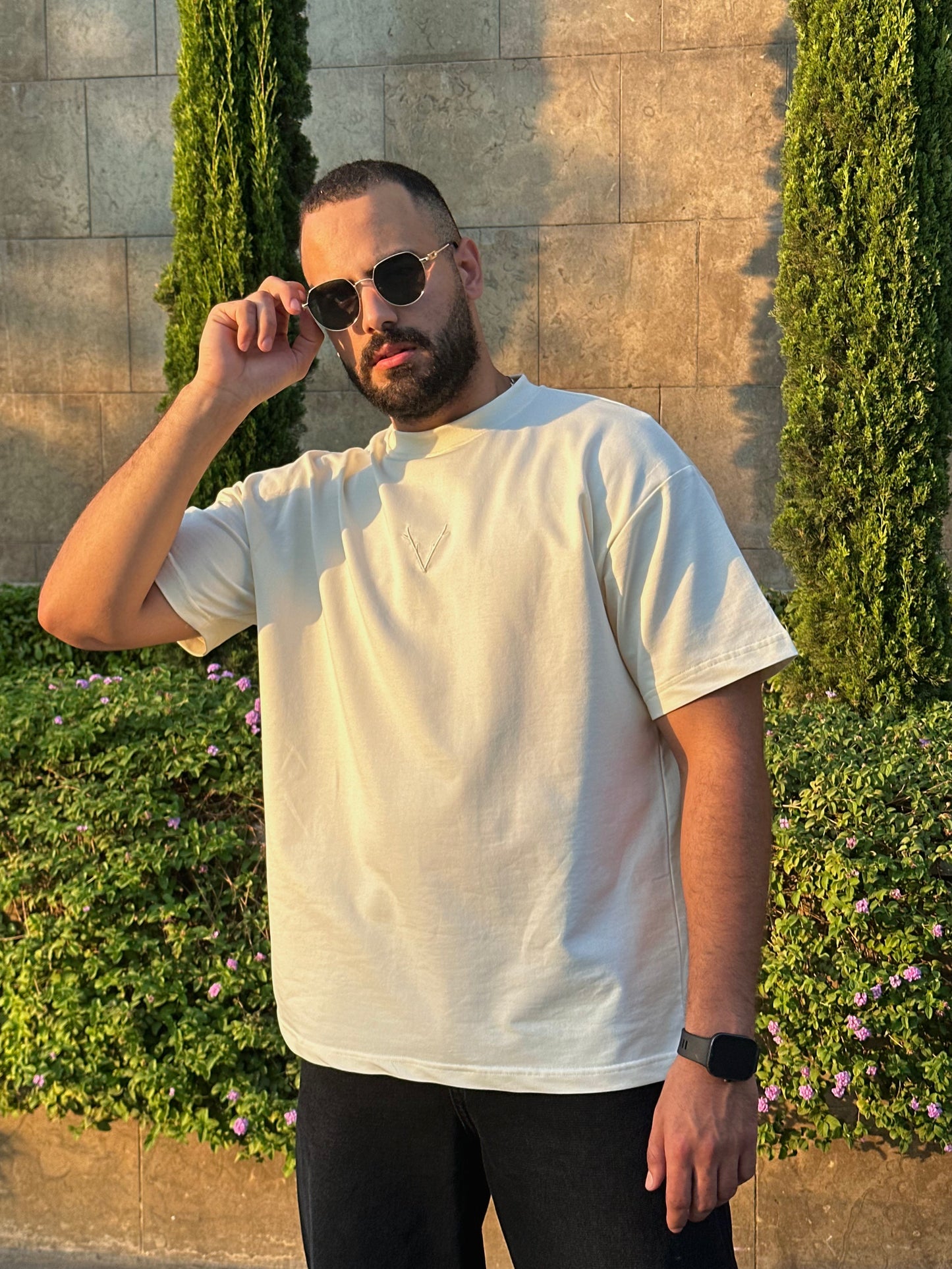 V Stamp Off-White T-shirt