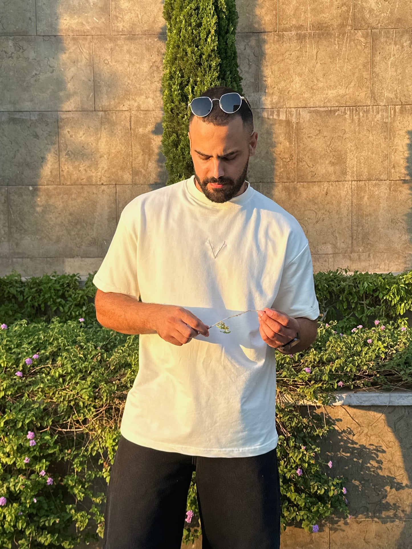 V Stamp Off-White T-shirt