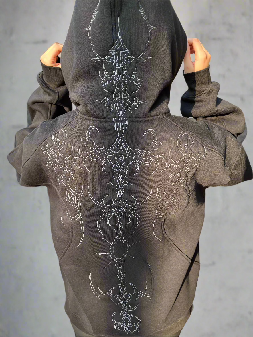 THE MOBSTER ZIP-UP HOODIE