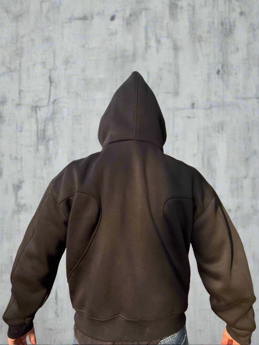 Stealth black Zip-Up