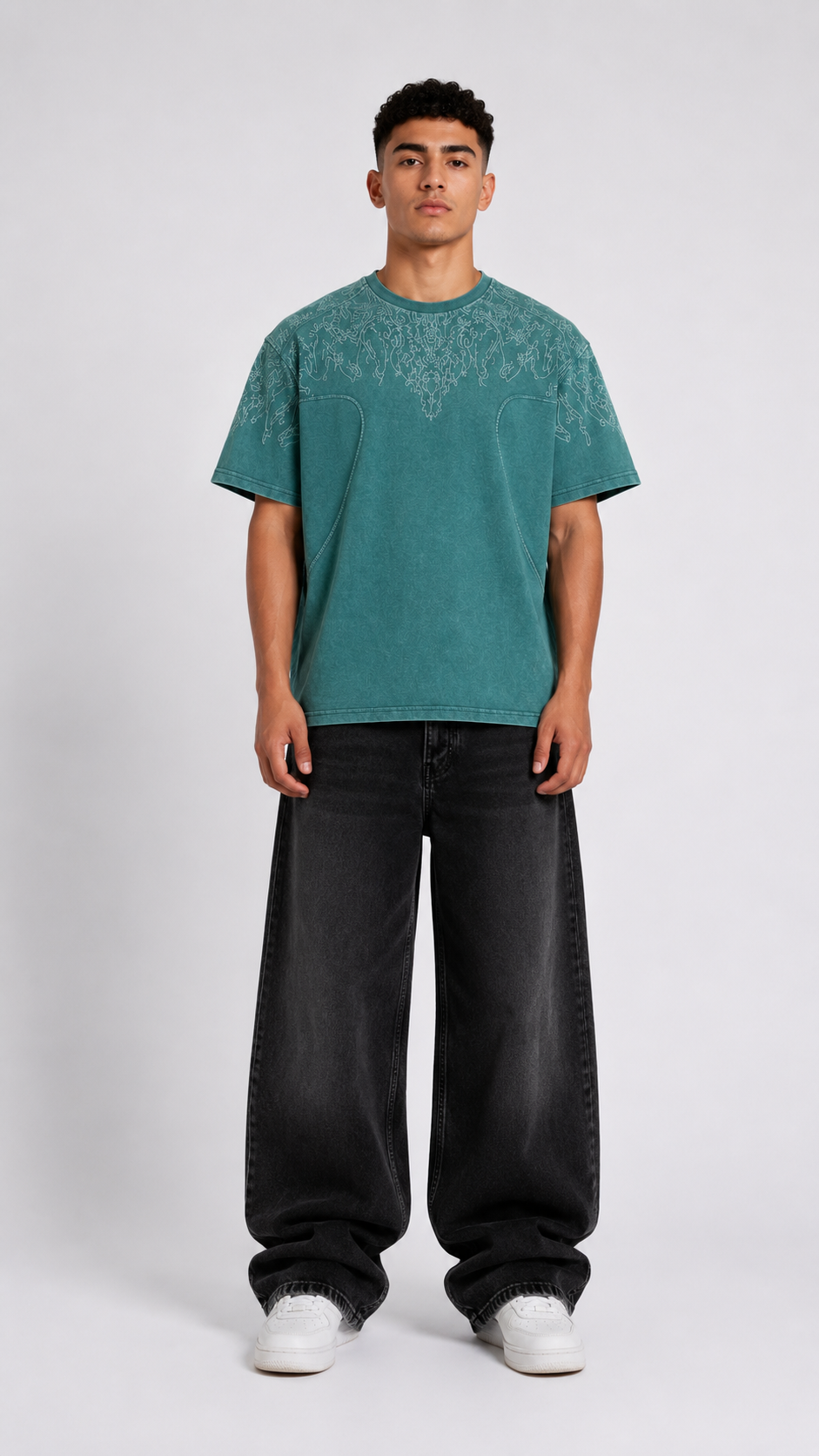 Teal District 12 T-shirt