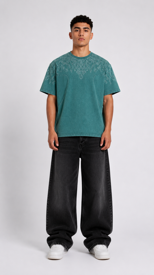 Teal District 12 T-shirt