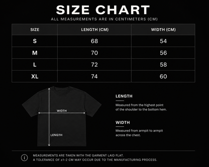 No way back Oversized T-shirt