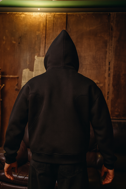 Stealth black Zip-Up