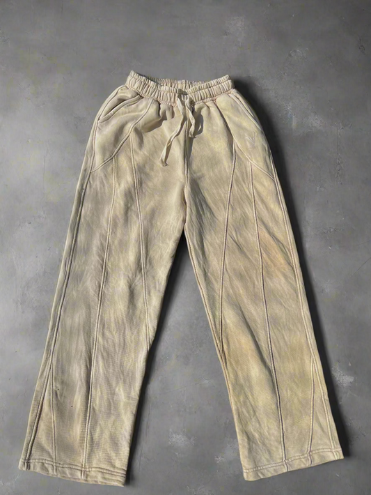 V Stamp Biege SweatPants