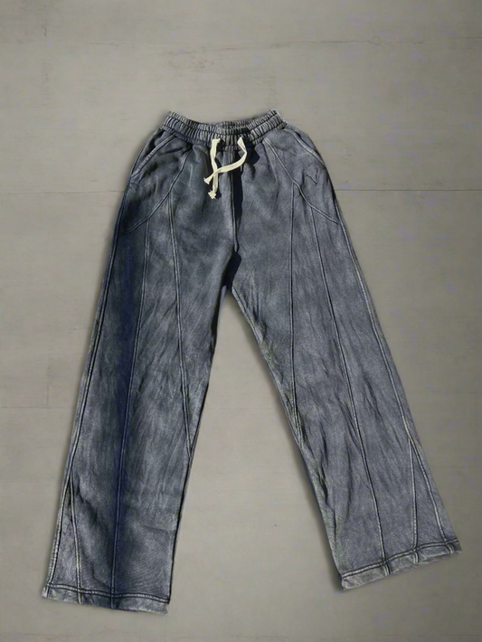 V Stamp Wash Steel SweatPants