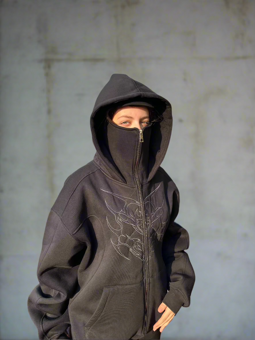 THE MOBSTER ZIP-UP HOODIE