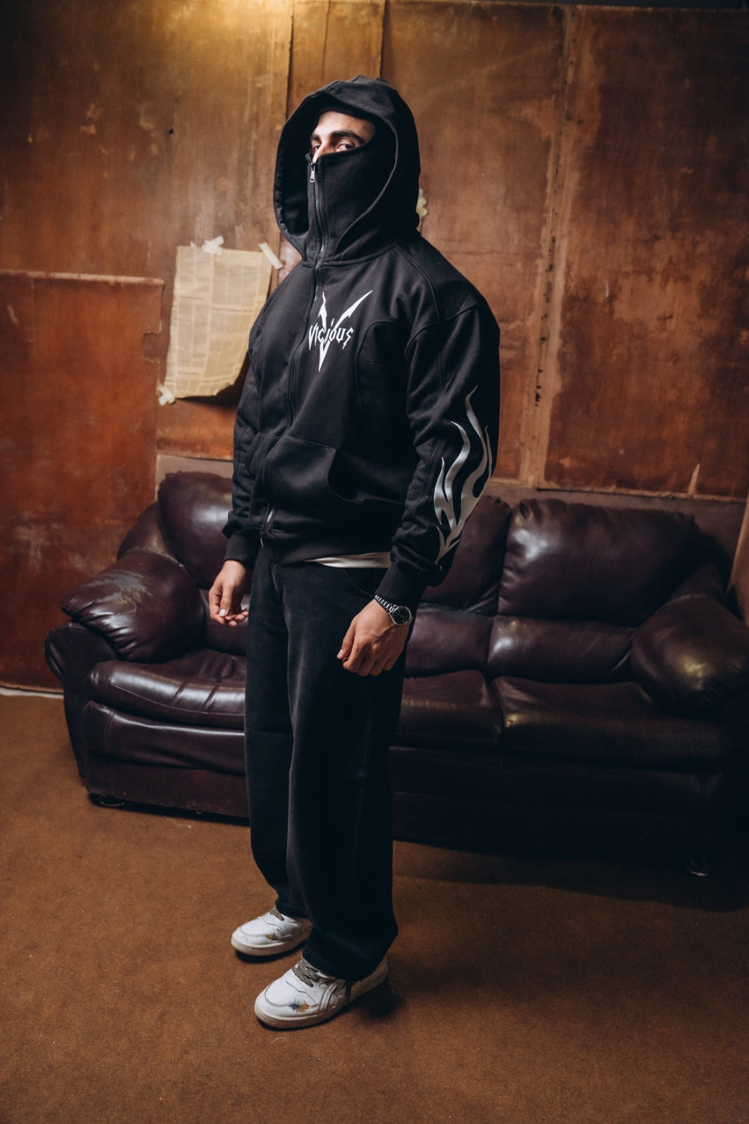 Dark-Code Zip-Up