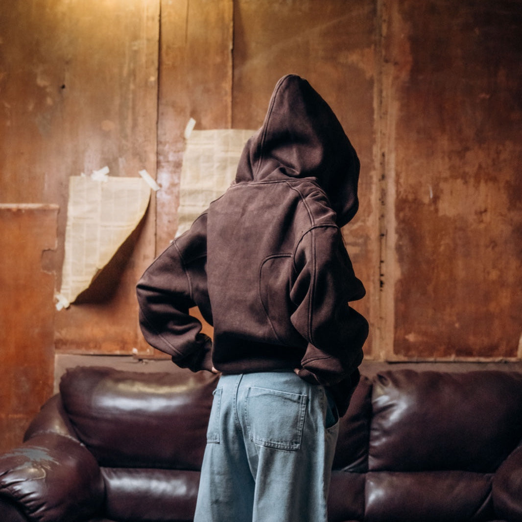 Essential Washed  Zip-Up